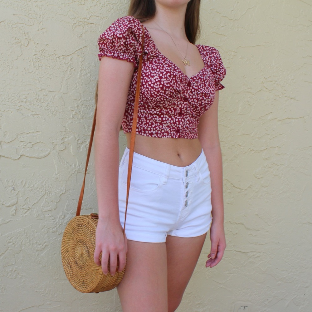 White shorts